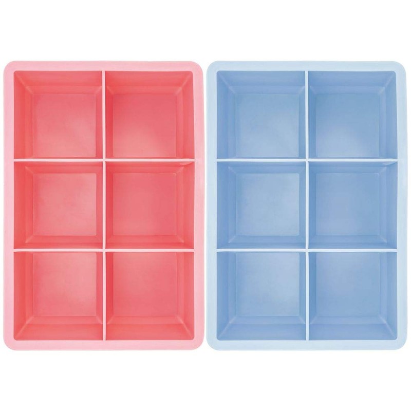 Square Ice Cube Trays, Set of 2 - Southern Homewares
