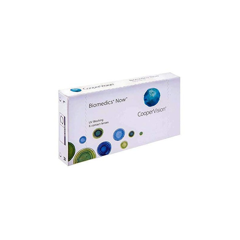 BIOMEDICS NOW Lente de contacto para Miopía PODER -9.50 6