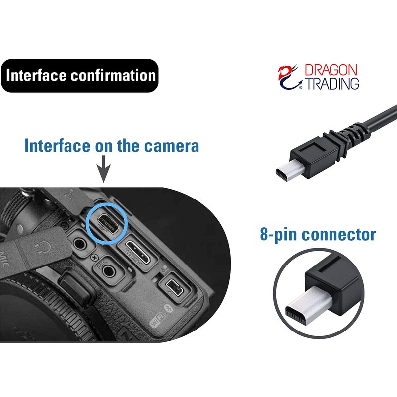 UC-E6 USB for Panasonic Lumix DMC-FX150 6 DragonTrading®