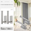 Curtain Hooks Holder Holdbacks Tiebacks Ties for Drapes Wall, 2