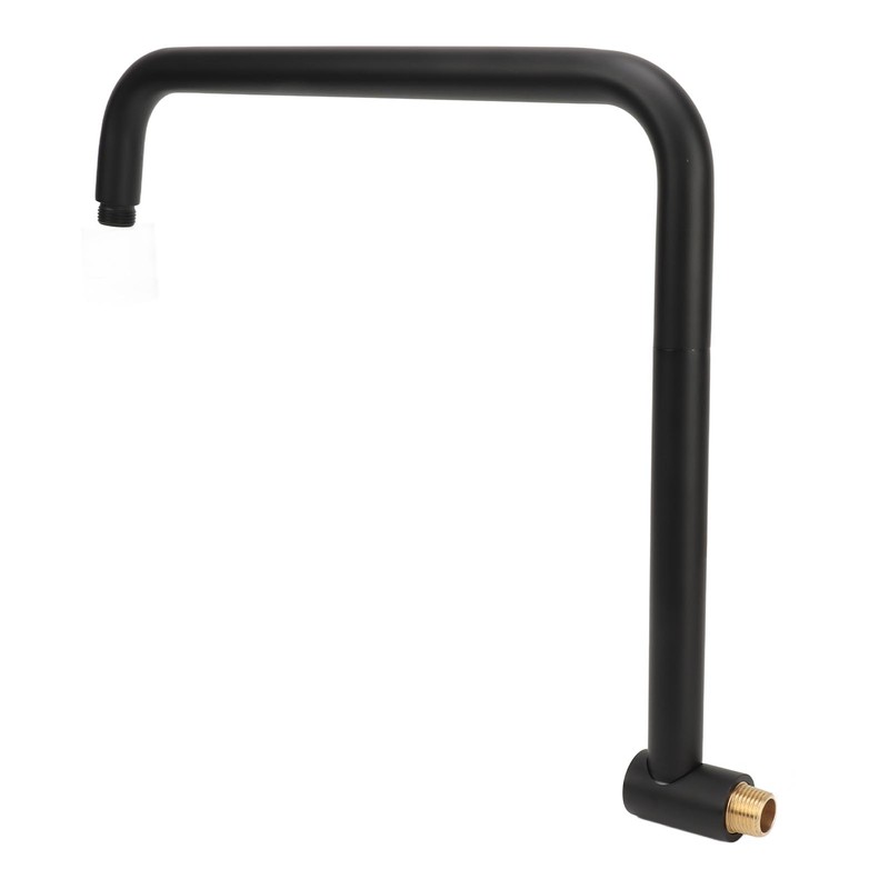 Shower Head Extension with Flange S Shape Shower Arm Wall