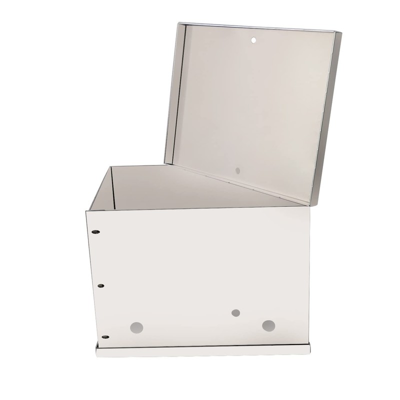 HKAUTOPART Complete Aluminum Battery Box Relocation Kits Compatible with Universal