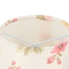 Cloth Lamp Shade Flower Pattern Clip On Bulb Lampshade for