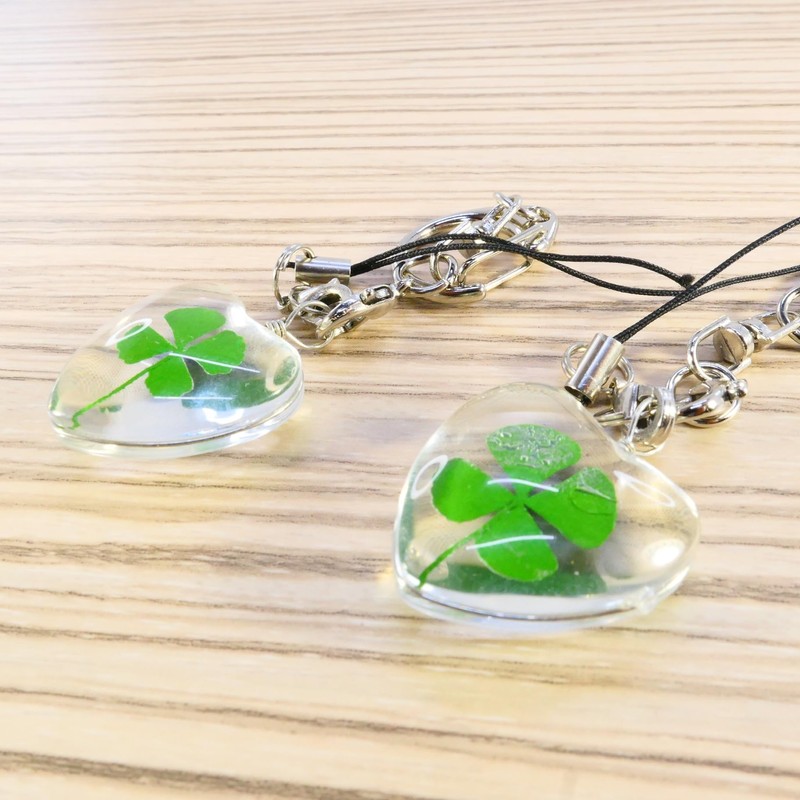 [Happy Patch] YK-102 4 Leaf Key Chain Lanyard Set of