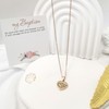 LDS CTR Heart Necklace - Choose The Right Rose Gold