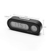 Car Clock Thermometer LED Backlight 2 in 1 Dashboard Clock