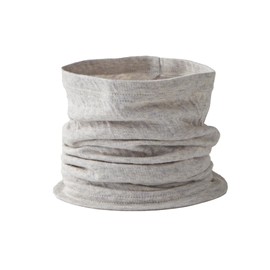 [SPAN] b170 Made in Japan Organic Cotton Neck Warmer Sunburn Protection Scratches Hide 3-Way Unisex One Size Fits Most, gray (light gray)