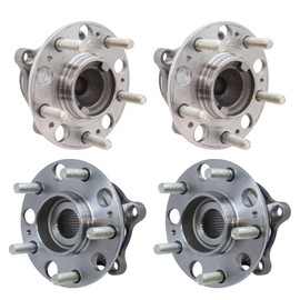 TRQ Wheel Hub Bearings Assembly Set Front & Rear Compatible with 2011-2016 Hyundai Equus 2009-2014 Genesis