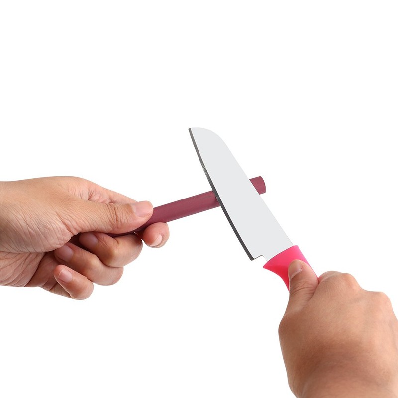 TOPINCN Ruby Sharpening Grindstone Abrasives Polishing Oil Stone Sharpener Sharpening