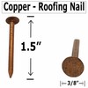 Antique Hardware Depot – 1.5 Inch – Pure Copper Nails