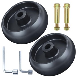 GELASKA 2 Pack GX10168 Deck Wheel Replaces GX10168 Gauge Wheel for John Deere D100, D105, D110, D120, D125, D130, E100, E110, E120 E130, LA100, LA105, LA110, LA115, LA120, LA125, LA130, LA135 Tractors