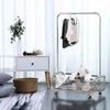 AUGMIRR Garment Rack With Storage Baskets,Clothing Rack for Hanging Clothes,