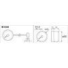 PIVOT DRXT Meter DUAL GAUGE RS Tachometer