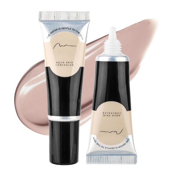 2 pcs Under Eye Full Coverage Concealer Skin Concealer Set-