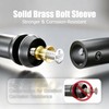 Ranbo 48" Door Pull Handle, 1.2mm 304 Stainless Steel, Matte