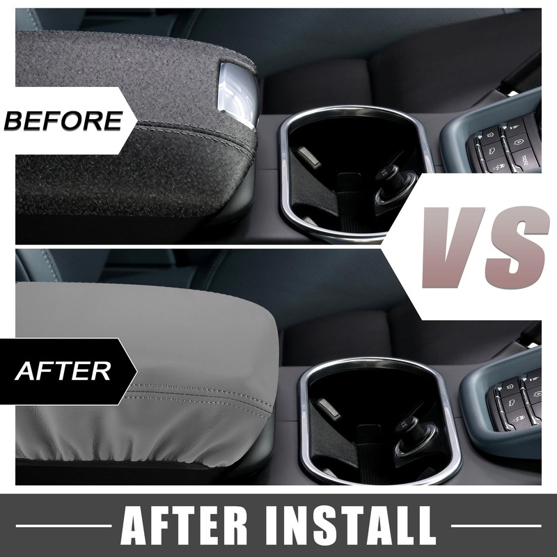 A ABSOPRO Arm Rest Box Cover for Subaru Forester 2019-2023