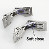 Qrity 2 PCS 175 Degree Hinges Soft Close Hinge Hydraulic