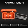 NANUK Trail 15 – 15.9L (4.2-Gallon) Waterproof Storage Box –