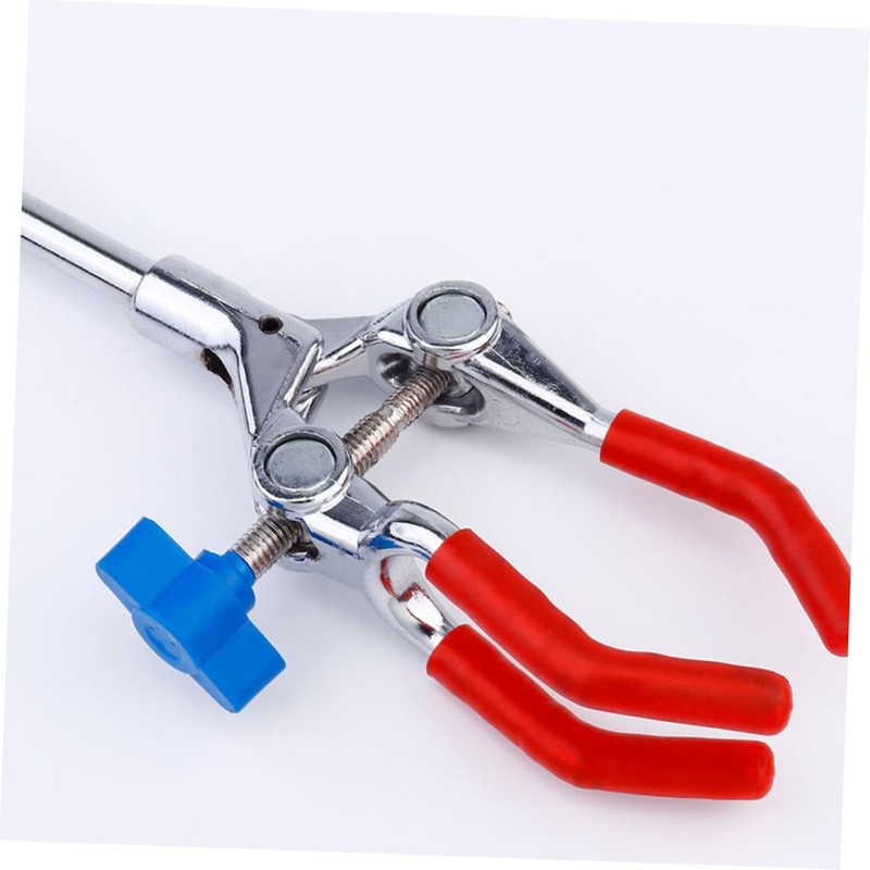 ABOOFAN Prong Adjustable Laboratory Clamp Versatile Flask and Test Tube