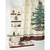 Spode - Bath Mat, Cotton Bath Rug, Holiday Bathroom Decor