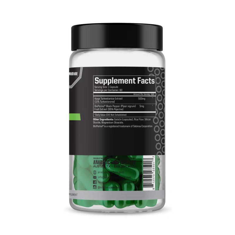 ANABOLIC WARFARE PROJECT HULK Protein Synthesis Strength Lean Mass 60