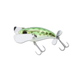 Jack All JPOMP79-GF Pompadour 79 Top Water Frog Bone Lure, Green