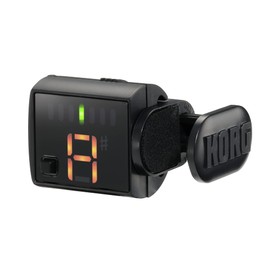 Korg - GRIPTUNE Clip On Tuner for Guitar - Black