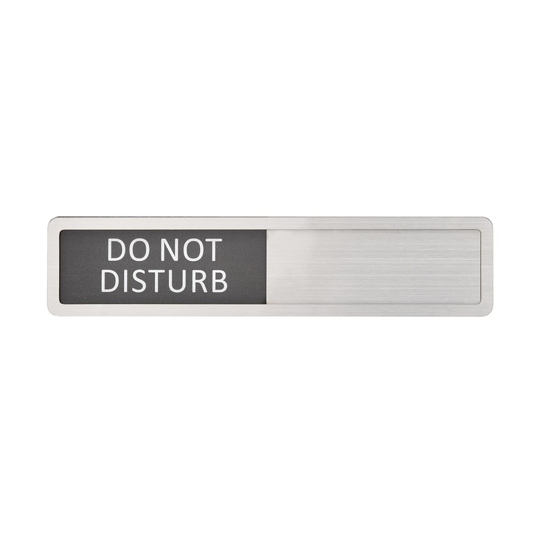 Kichwit 304 Stainless Steel Do Not Disturb Sign, Privacy Sign