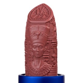 Whats Up Beauty - Egyptian Queen Lipstick - Shade Seba Clean Cruelty Free Vegan Lip Makeup Mauve Taupe Nude