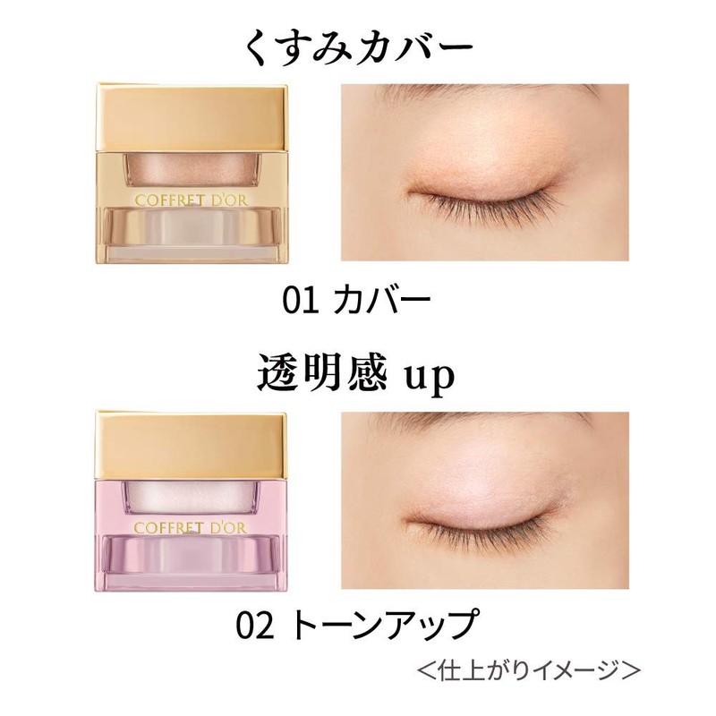 Coffredor 3D Trans Eye Base 02 Eyeshadow, 0.1 oz (3.3