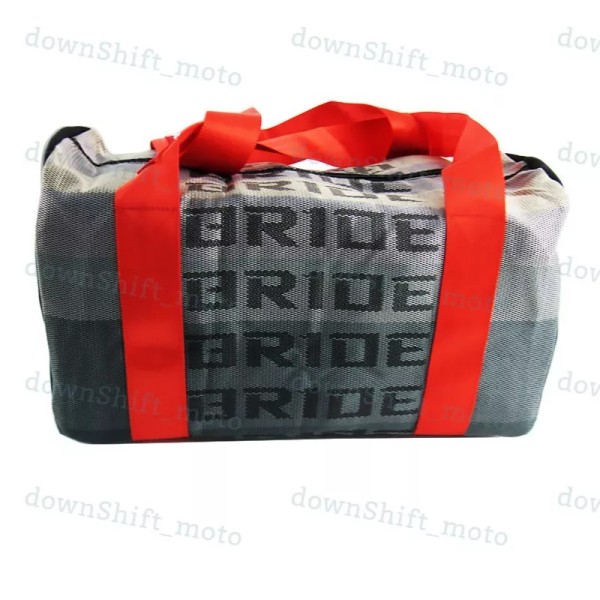 Unbranded DUFFLE GYM JDM BRIDE RACING BAG WITH RED HARNESS