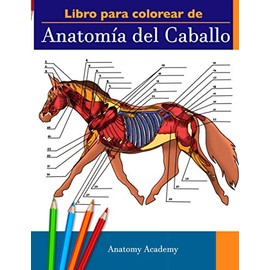 Libro para colorear de Anatomía del Caballo: Libro de Colores de Autoevaluación muy Detallado de la Anatomía Equina | El Regalo Perfecto Para ... de los Caballos y Adultos (Spanish Edition)