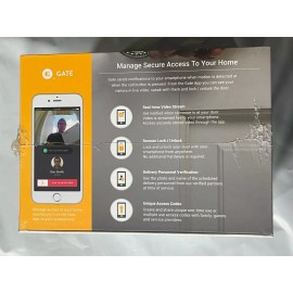 Gate Smart Door lock - key, combination, electronic - Remote Unlock Camera Wi-Fi