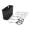 BLACK+DECKER MX600B Helix Performance Premium 5-Speed Hand Mixer, 5 Attachments