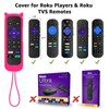 3 Pack Case for Roku Remote, Cover for Hisense/TCL Roku