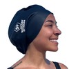Sargoby Fitness Swimming Cap for Long Hair Dreadlock Braids Dreads