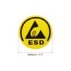 sourcing map 100pcs ESD Labels Static Caution Warning Stickers Label