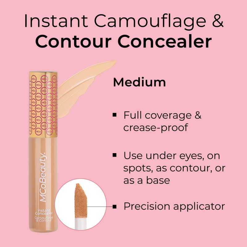 MCoBeauty - Instant Concealer Camouflage and Contour - Full Coverage