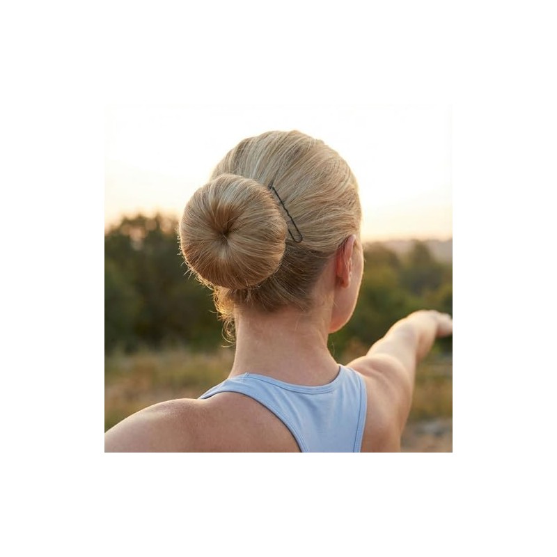 Nivofu Hair Donut Bun Maker Set, 7 Piezas Hair Bun