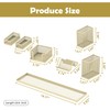 SUPEASY Pen Holder for Desk, 6 Piece Mesh Desk Organizer