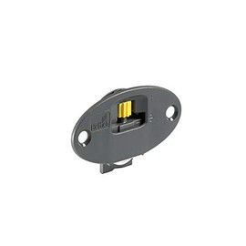 SlideLine 55 Plus Screw-On Sliding Part for Cabinets with 2 Inset Doors, Plastic_Item_9115219