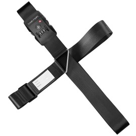 Travel Inspira Suitcase Belt, Convenient Goods, Luggage Tightening Belt, Band, Prevents Collapse, Adjustable, I-Shaped, Lightweight, 3-Digit Dial, Fixed Belt, Anti-Slip Protection, Ideal for