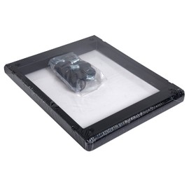 Exacompta 326714D Scooter Trolley with 4 Wheels for Mudulo Storage Boxes Drawer Boxes for Mobility and Stability 35 x 28.8 x 2.8 cm Black