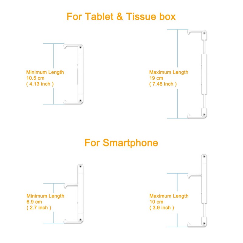 TFY Tissue Box Holder, Kitchen Wall Mount Compatible with Face