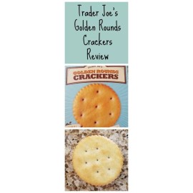 Trader Joe's 2 Packs Trader Joe's Golden Rounds Crackers 12 oz Each Pack