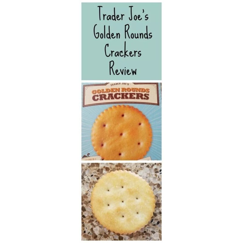 Trader Joe's 2 Packs Trader Joe's Golden Rounds Crackers 12