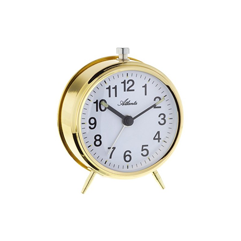 Atlanta Alarm Clock with Luminous Hands Analog 1051 9