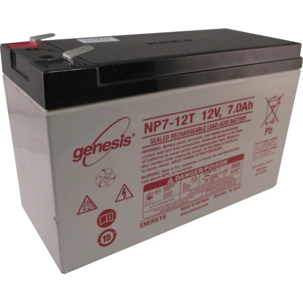 EnerSys 12V 7Ah Battery for Mighty Mule NP7-12 12V 7.0Ah