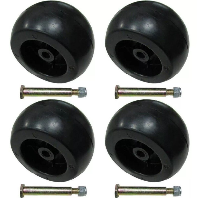Rotary 4 Deck Wheels & Bolts Fits Craftsman Riding Mower