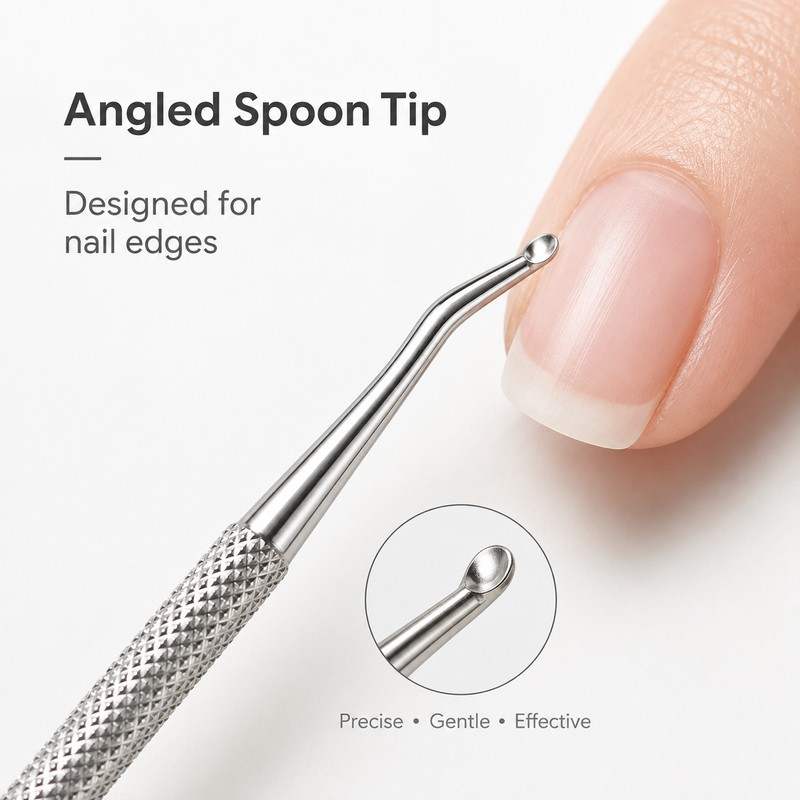 Nail Cleaning Tool for Daily Grooming – Stainless Steel Non-Slip
